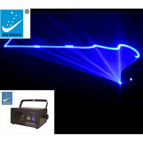 LED motor Laser Light RGB DMX512 Laser Scanner DJ Disco Stage Effect Projector Show Light for Festival Bar Club KM002RGB